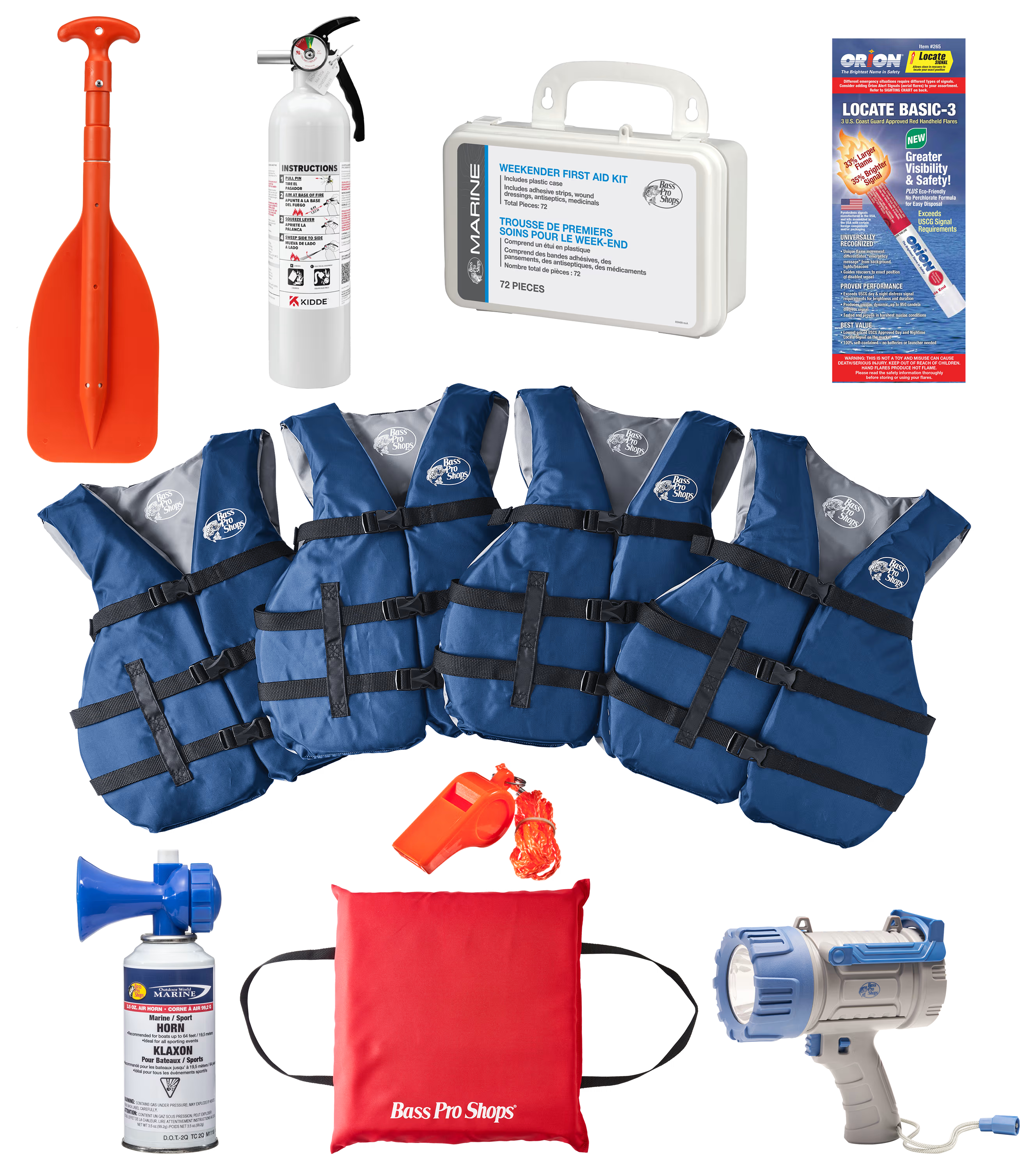 Kit de sécurité nautique Pelican