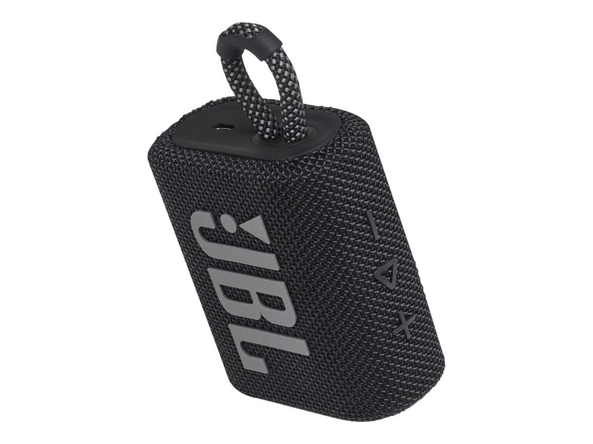Mini enceinte Bluetooth JBL Go 3 noire