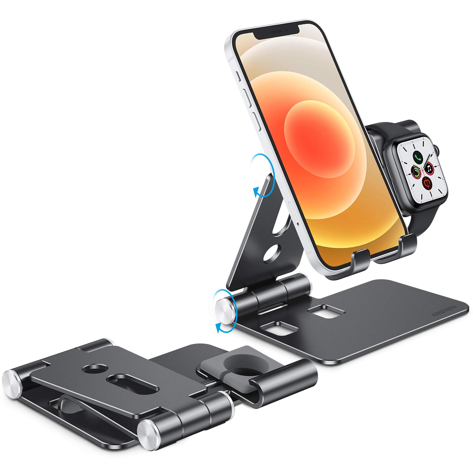 Support de téléphone pliable OMOTON en aluminium