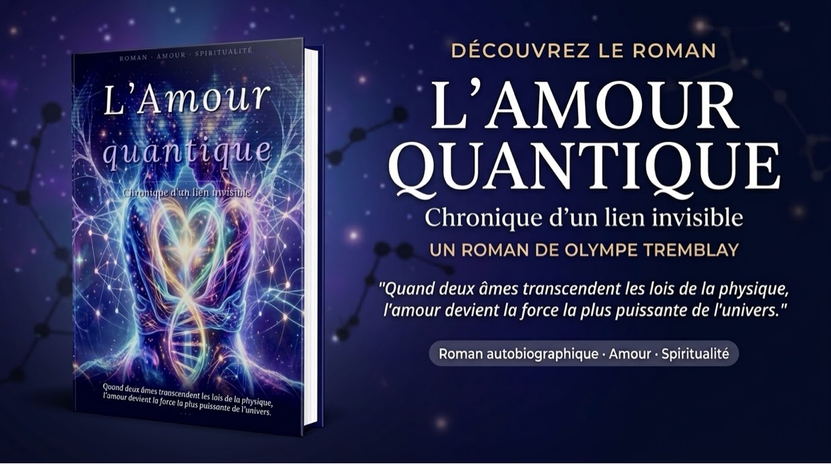 L'Amour quantique : chronique d'un lien invisible, un roman de Olympe Tremblay