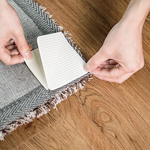 Pastilles antidérapantes Home Techpro pour tapis, lot de 8