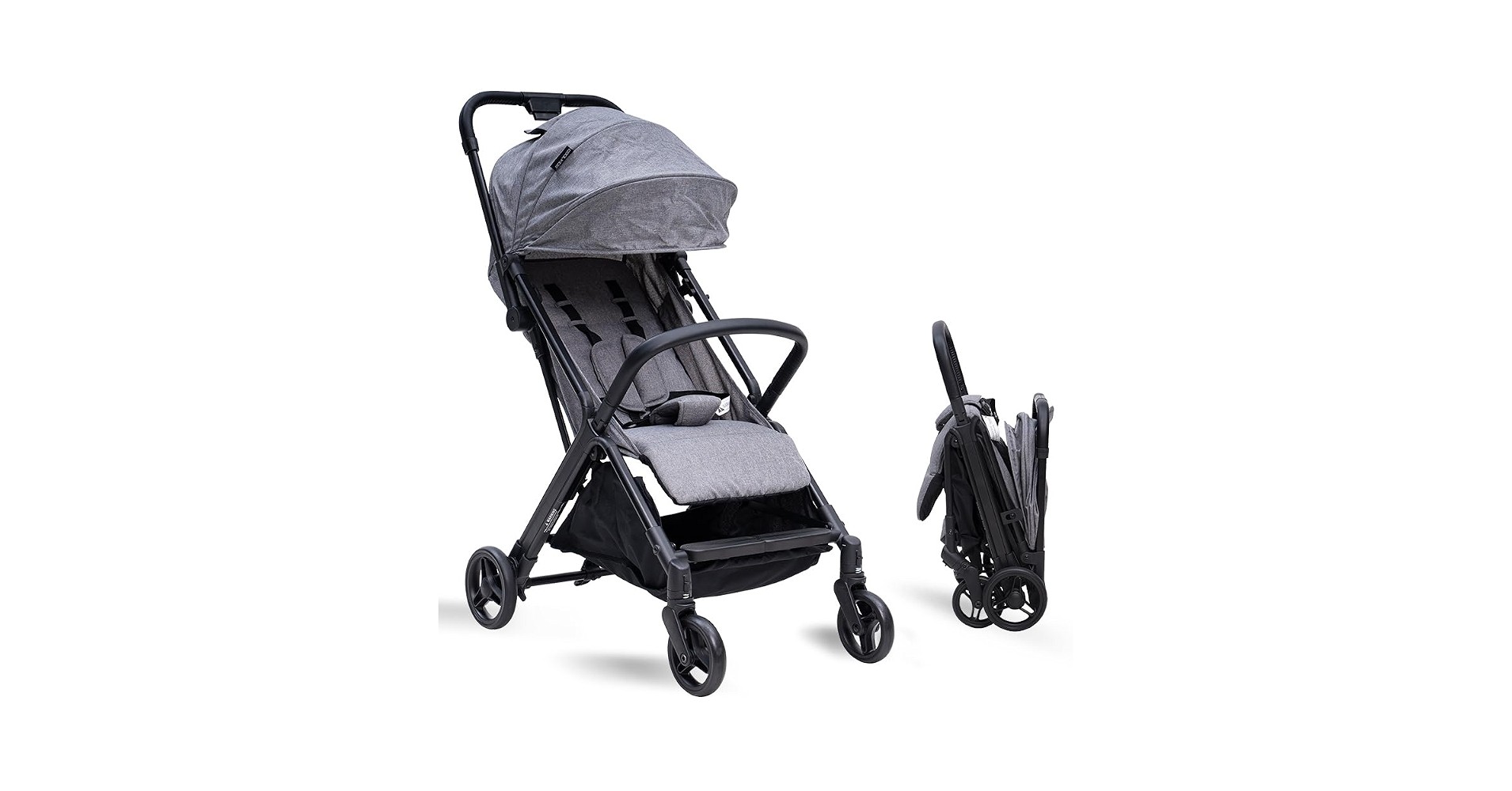 Poussette compacte Gromast à pliage d'une main