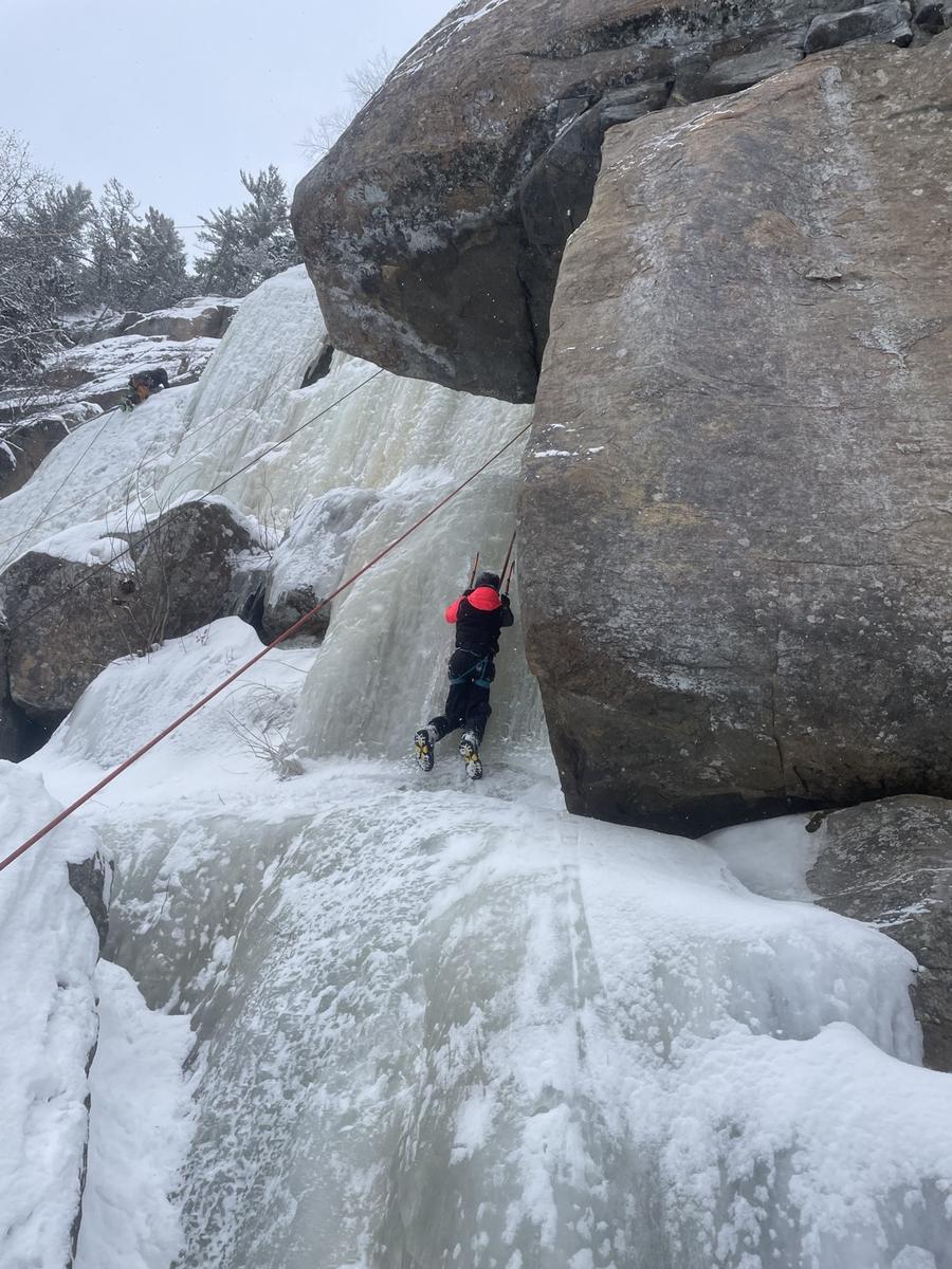 Para-escalade avec Accès Grimpe testé par Ollie Tremblay, photo 6