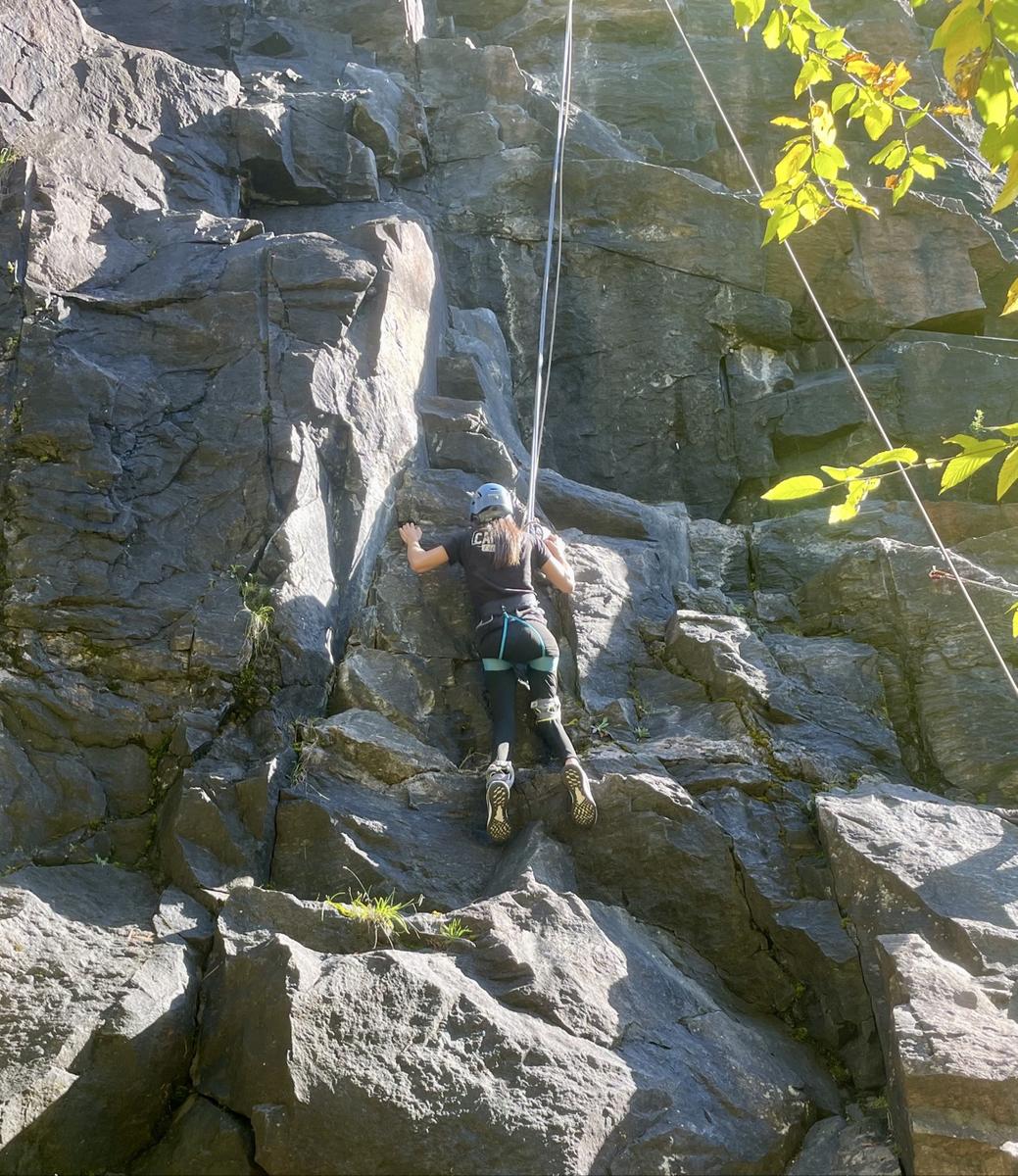 Para-escalade avec Accès Grimpe testé par Ollie Tremblay, photo 8