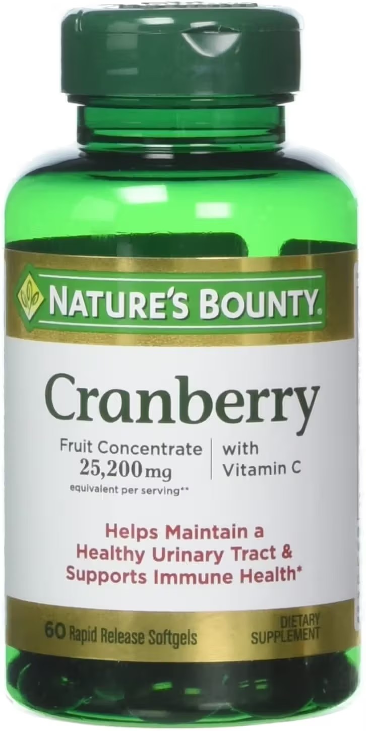 Bouteille de capsules de canneberge Nature's Bounty