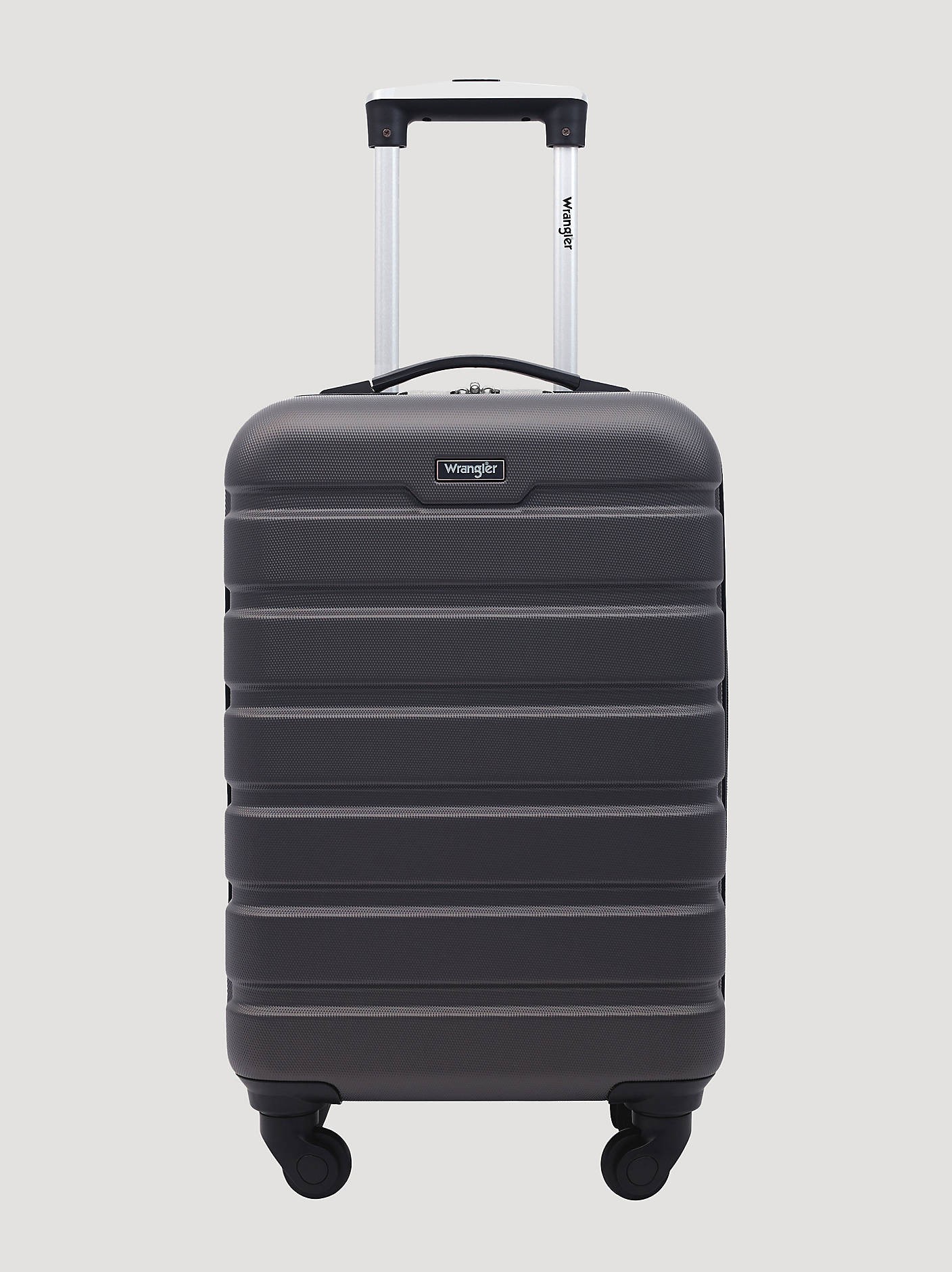 Valise cabine rigide Wrangler 20 po gris charbon